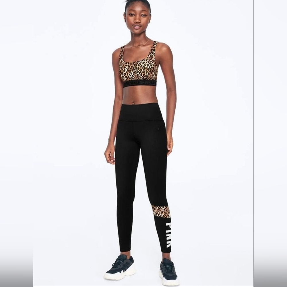 HTF Victoria Secret PINK Leopard Print